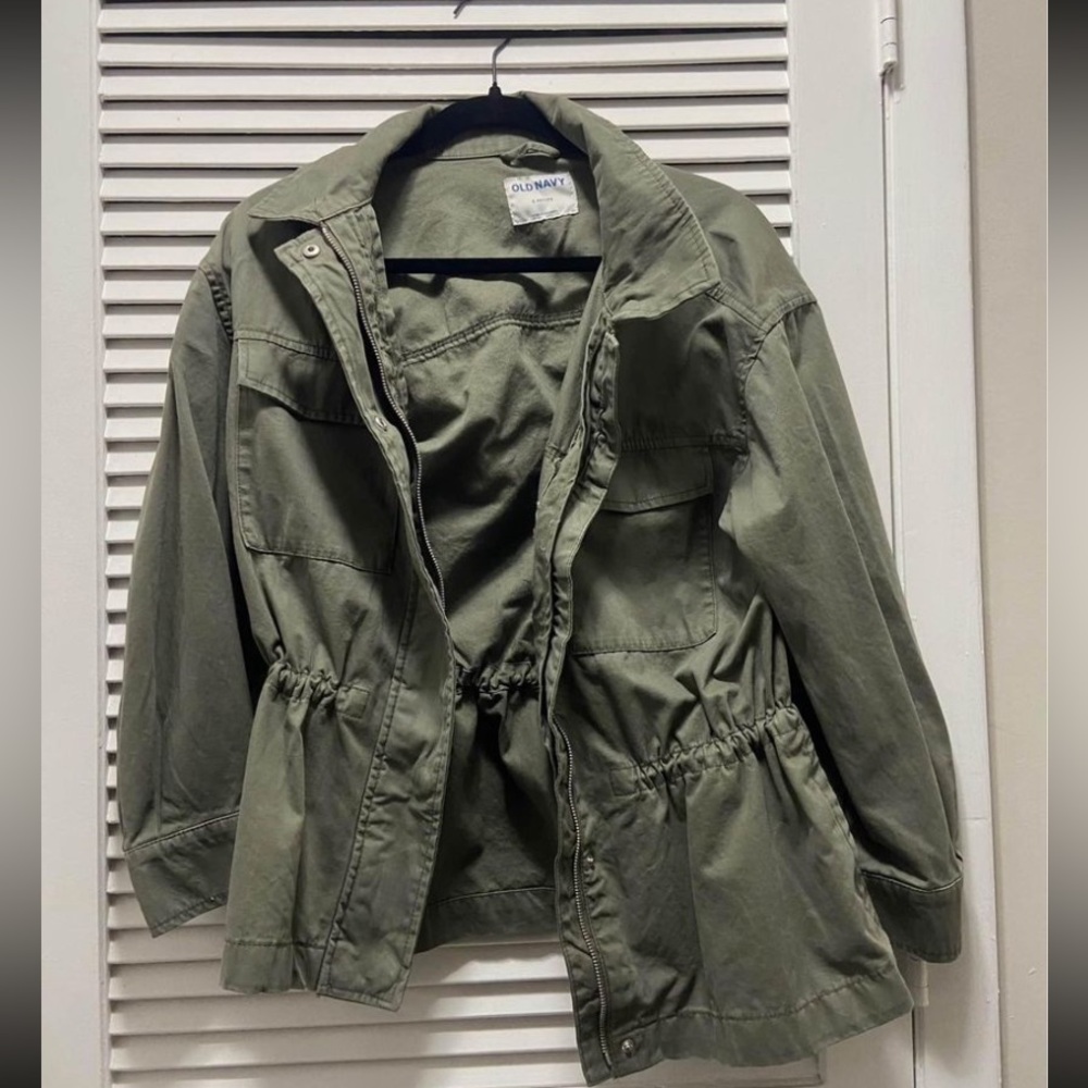 Old Navy Green Canvas Jacket